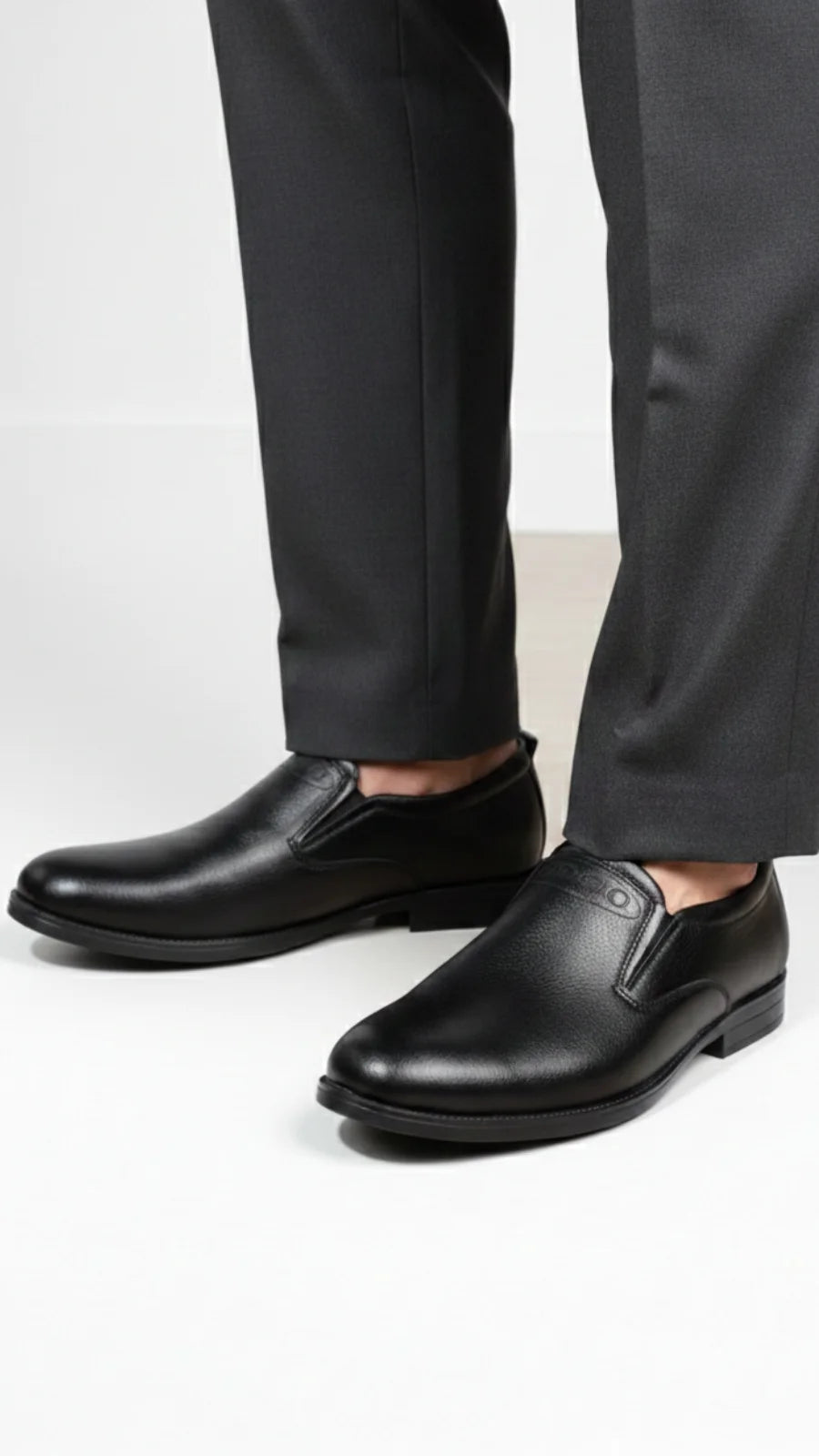 Men’s Black Formal Leather Shoes – Classic Office & Dress Wear