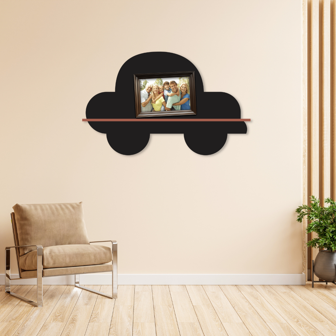 Modern Car Wall Shelves Set for Kids Room & Living Space