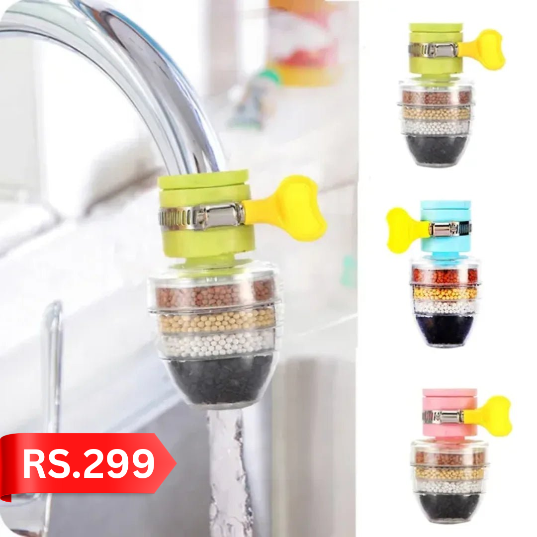 Fan-Shaped Faucet Clip | Dual Function Water Saver & Cooling Tap Accessory