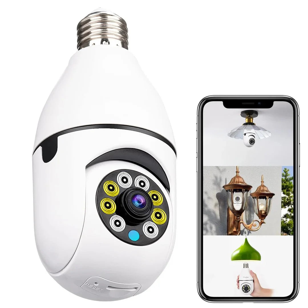 2MP WIRELESS BULB CAMERA - AlifdukanAlifdukan types here :)
