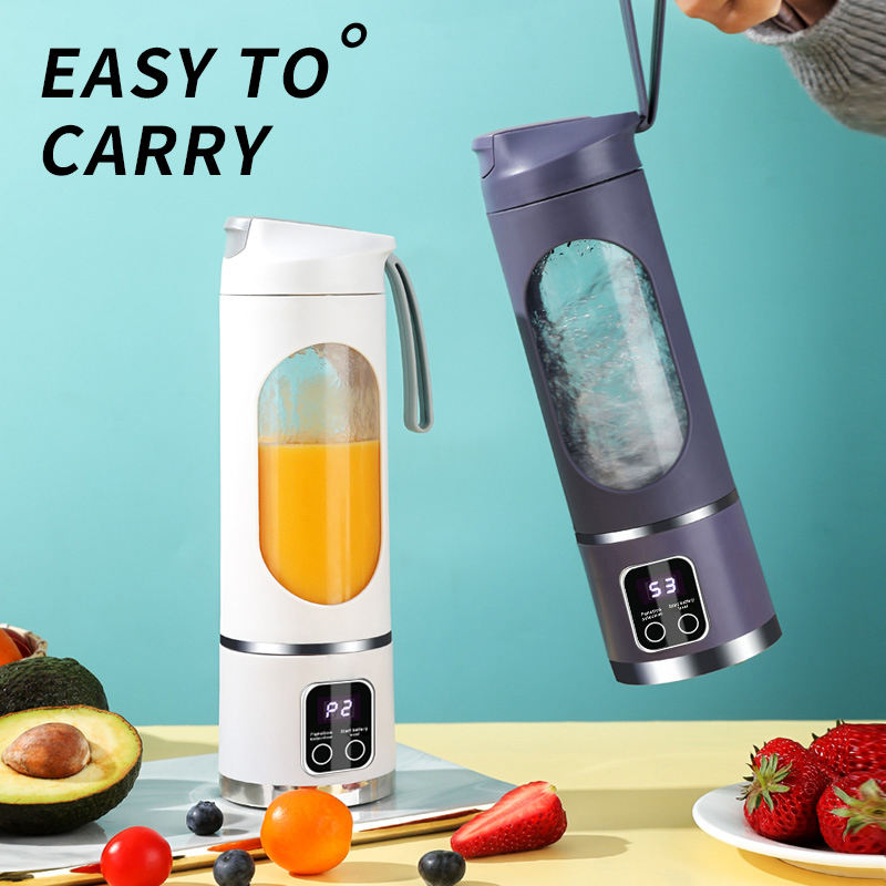 Mini USB Rechargeable Portable Blender 4-8 Blade Juicer Multi-functional Home Fruit Electric Juicer Small Juicer Cup