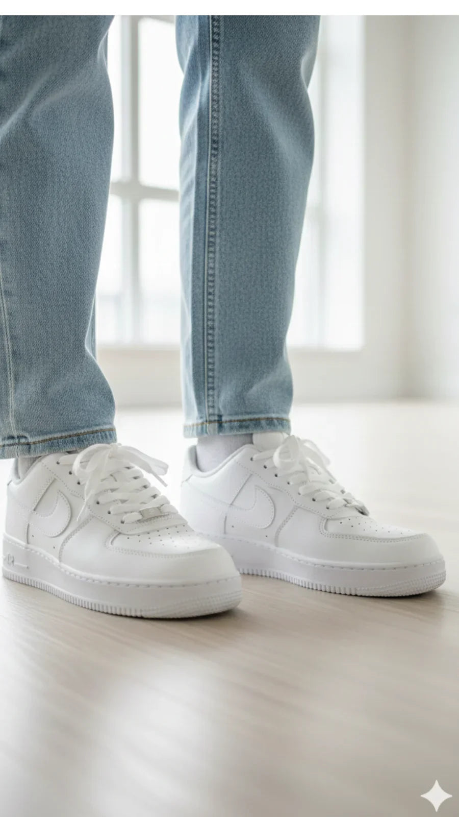 Premium All-White Sneakers For Men