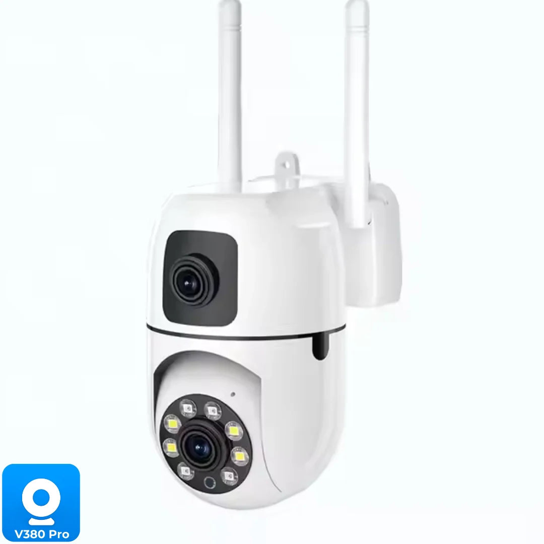 Dual Lens 2K 4MP Wireless PTZ Security Camera,2K 4MP
