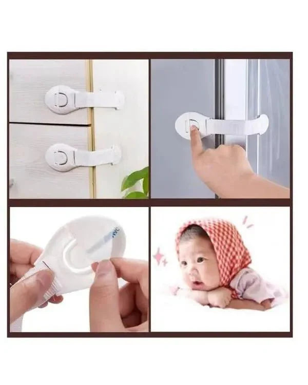 Baby Safety Lock Straps for Cabinets, Drawers & Fridge - AlifdukanAlifdukan types here :)