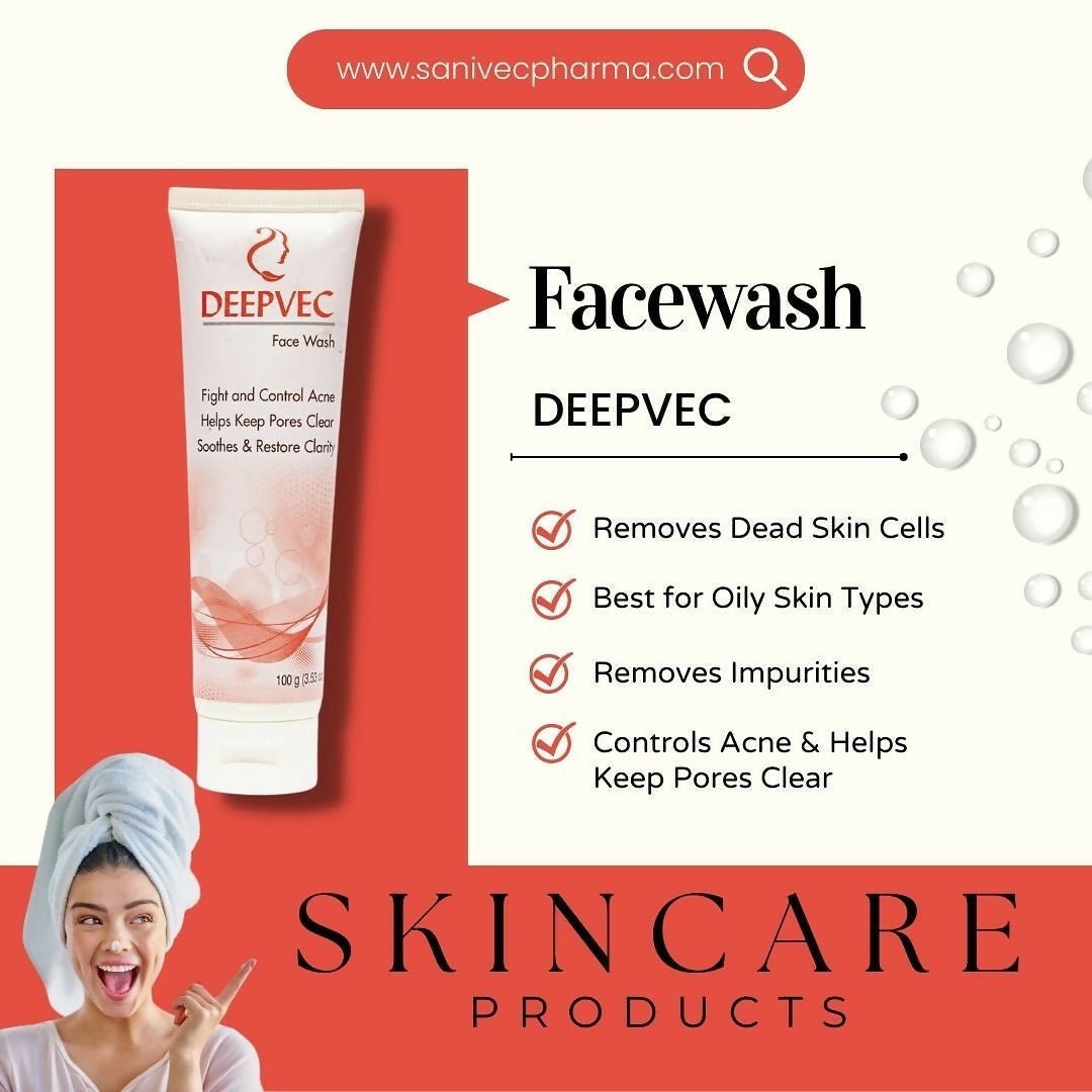 DeepVec Acne Defense Face Wash – Deep Clean for Pore Perfection - AlifdukanRebel store types here :)