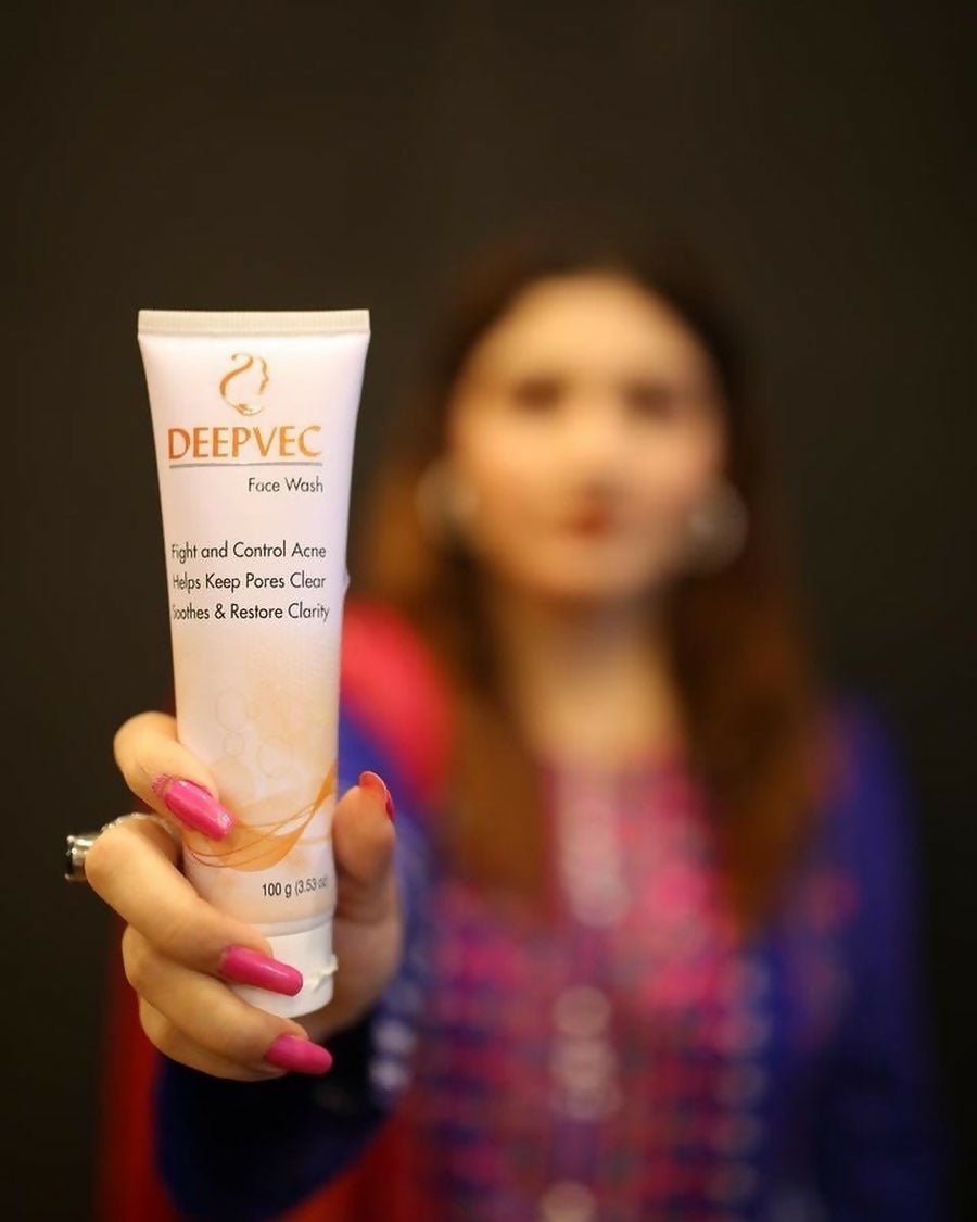 DeepVec Acne Defense Face Wash – Deep Clean for Pore Perfection - AlifdukanRebel store types here :)