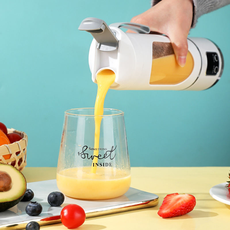 Mini USB Rechargeable Portable Blender 4-8 Blade Juicer Multi-functional Home Fruit Electric Juicer Small Juicer Cup