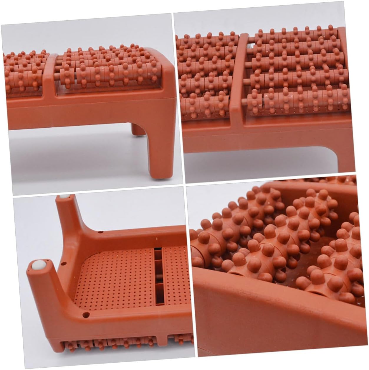 GARVALON Foot Roller Wheel Stool Compact Massage Tool for Tired Feet Lightweight Design for Relaxation and Muscle Relief Construction - Alifdukanshopzone types here :)