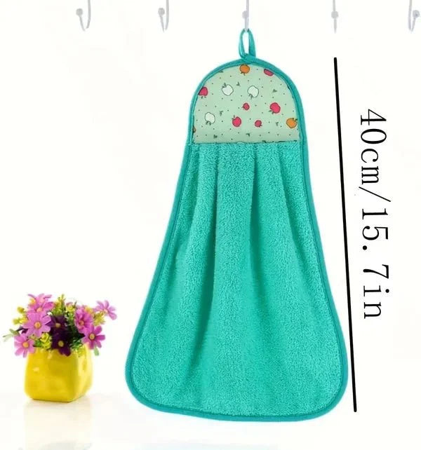 Kitchen Towel – Soft Microfiber with Hanging Loop (Piece - 1) - AlifdukanAlifdukan types here :)