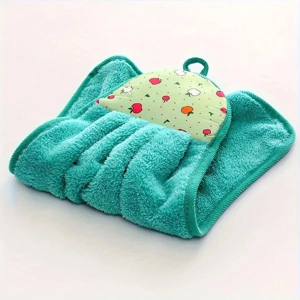 Kitchen Towel – Soft Microfiber with Hanging Loop (Piece - 1) - AlifdukanAlifdukan types here :)