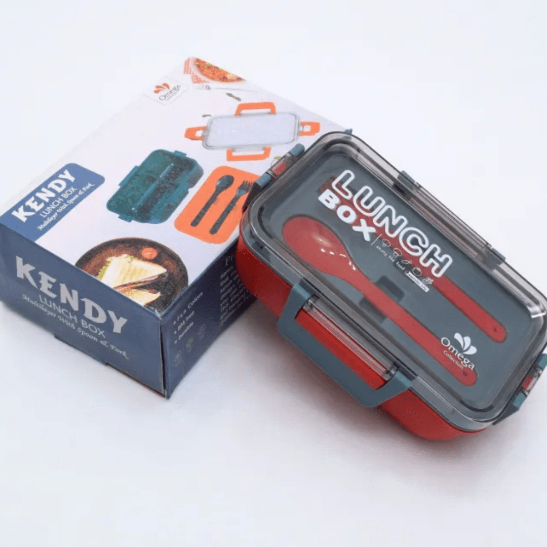 Leak - proof Lunch Container Leakproof Bento Lunch Box Multi - compartment Meal Prep Container for School Office Picnic Buy Balanced Nutrition Lunch Box Omega lunch box random colours - AlifdukanAlifdukan types here :)