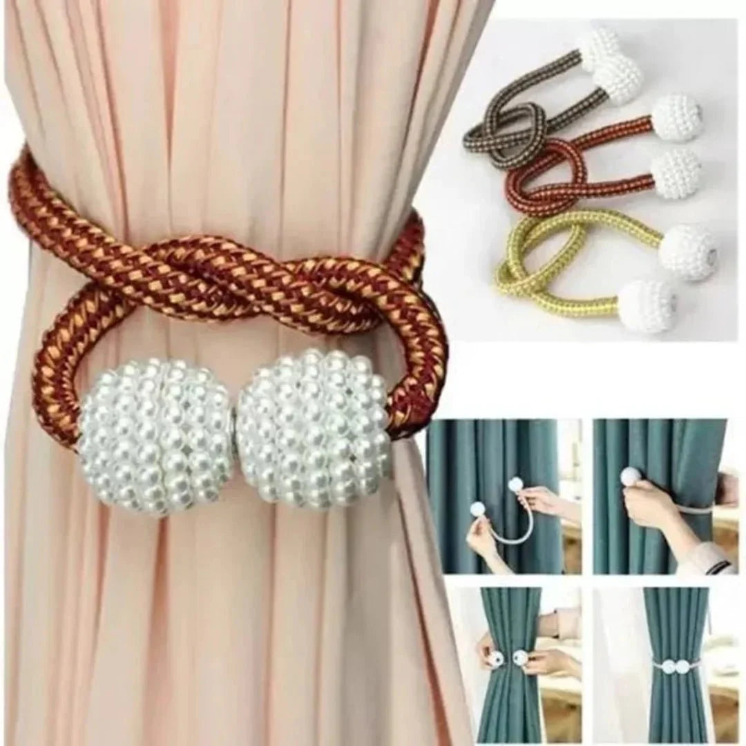 Luxury Magnetic Curtain Tieback | Elegant Home Decoration - AlifdukanAlifdukan types here :)