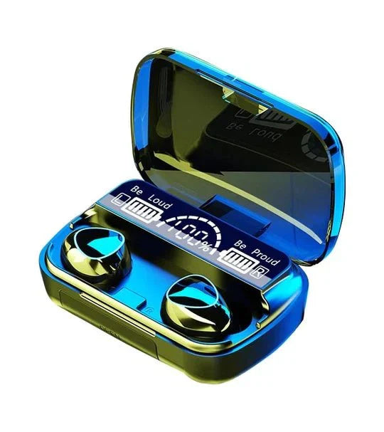 M10 Wireless Earbuds Bluetooth Earphones Noise Cancellation - AlifdukanEver Green types here :)