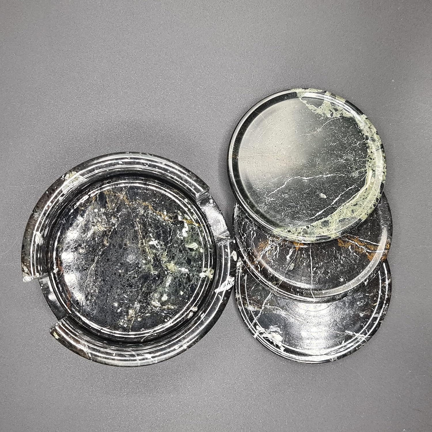 Marble coasters (set of 6) - AlifdukanAlifdukan types here :)