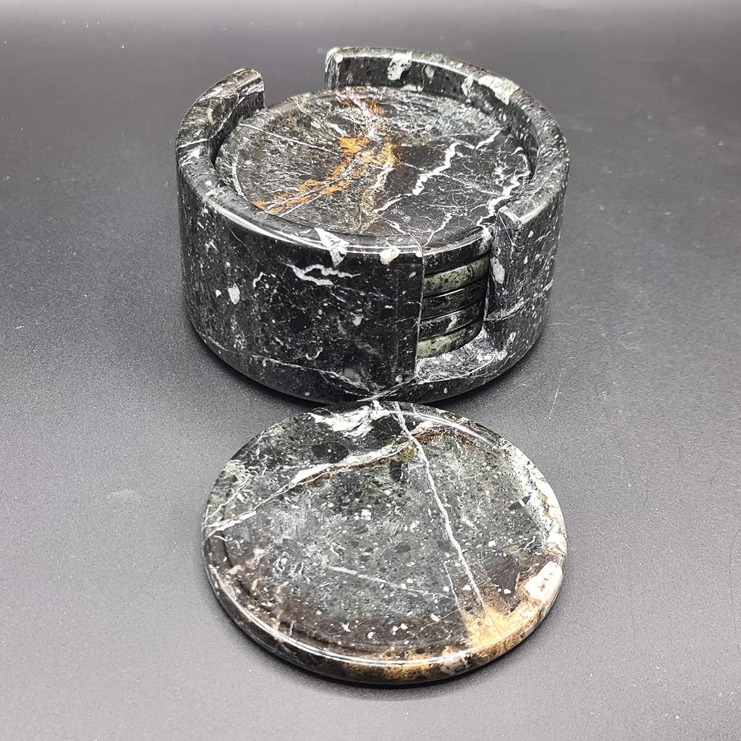 Marble coasters (set of 6) - AlifdukanAlifdukan types here :)