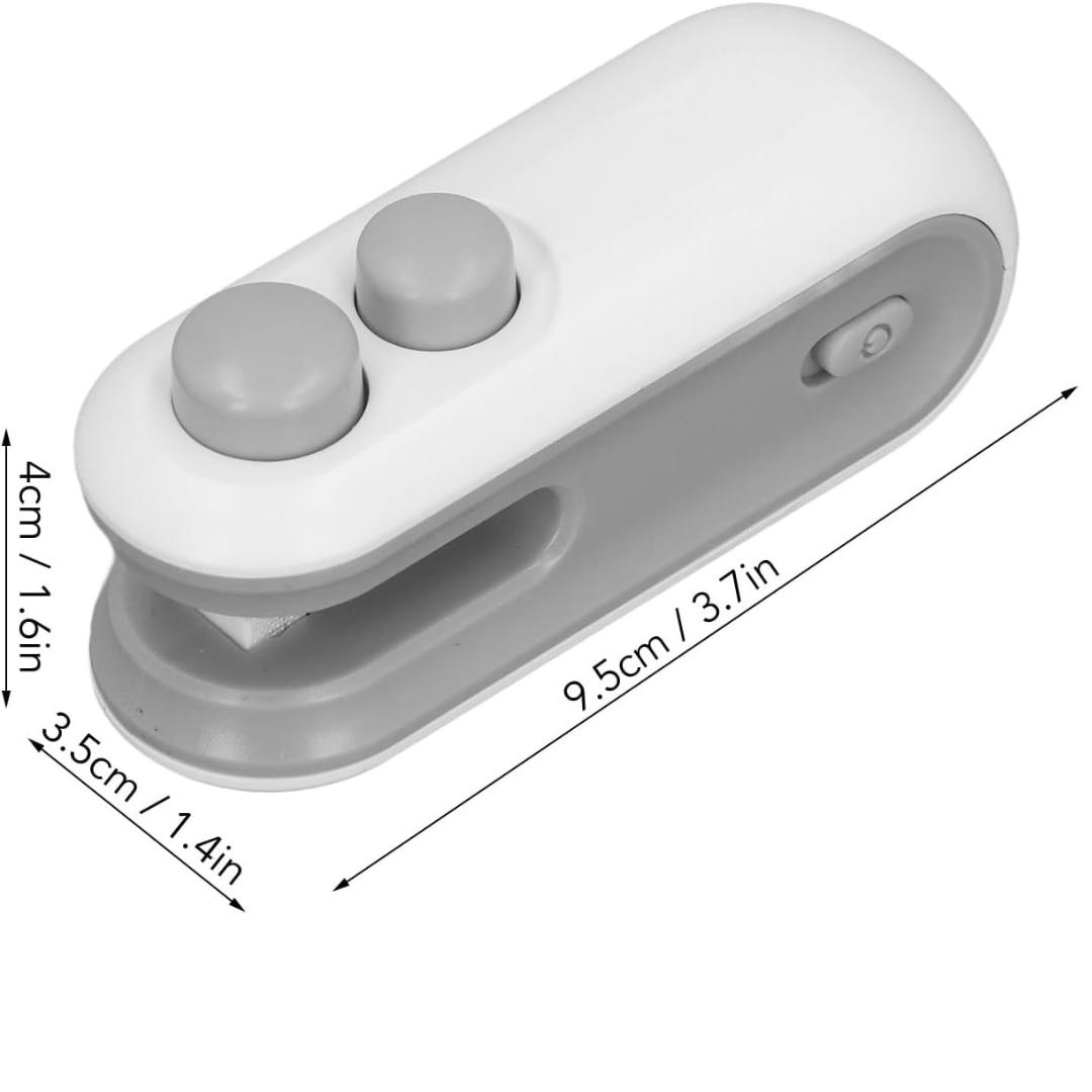 Mini Bag Sealer for Reseal Snacks and Saving,Rechargeable 2 in 1 USB Type C - AlifdukanAlifdukan types here :)