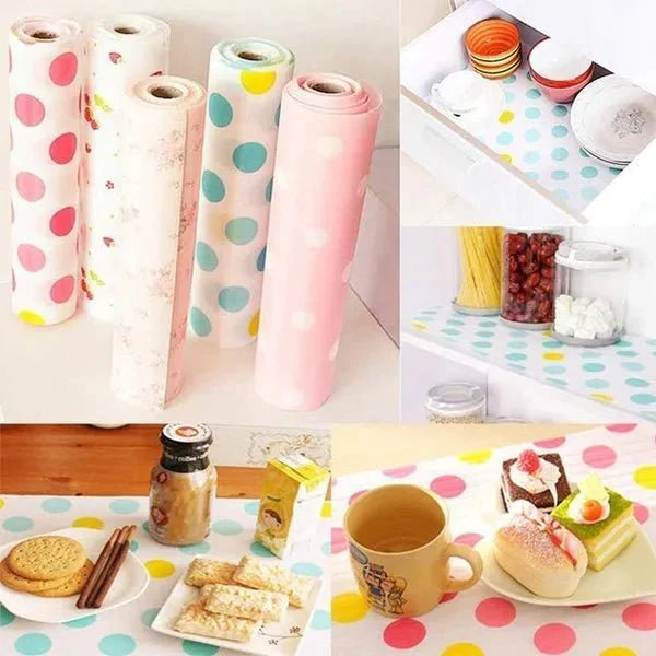 Multi - Purpose Drawer Liner Mat Roll – Washable & Cuttable - AlifdukanAlifdukan types here :)