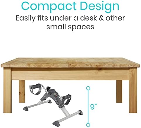 Pedal Exerciser Mini Exercise Bike Arm and Leg Exercise Peddler Machine - AlifdukanAlifdukan types here :)