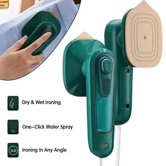 Portable Handheld Steam Iron | Travel - Friendly Garment Steamer | Mini Press for Clothes - AlifdukanSheeza Nisar Ahmad types here :)