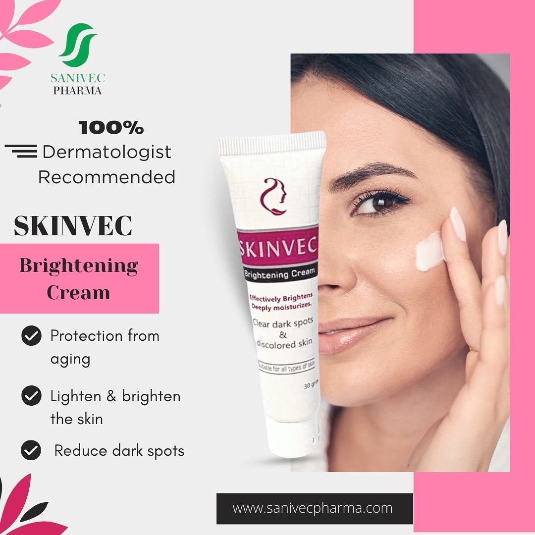 SkinVec Brightening Cream - AlifdukanSanivec Pharma types here :)