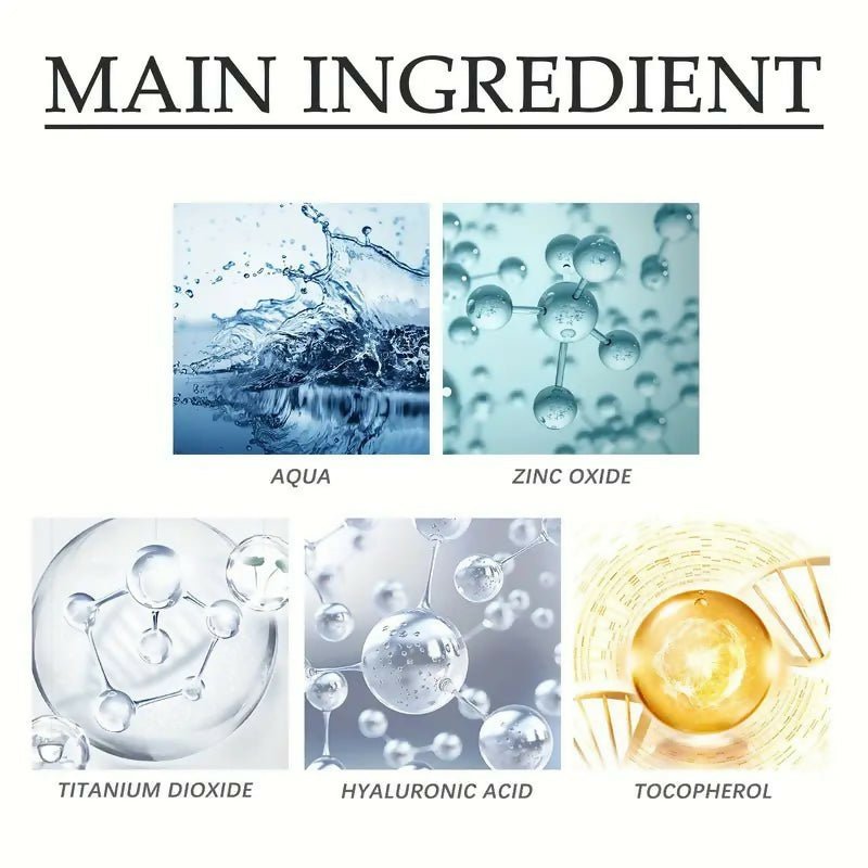 Sunvec SPF - 60 Sun Block Cream | Moisturizing, 