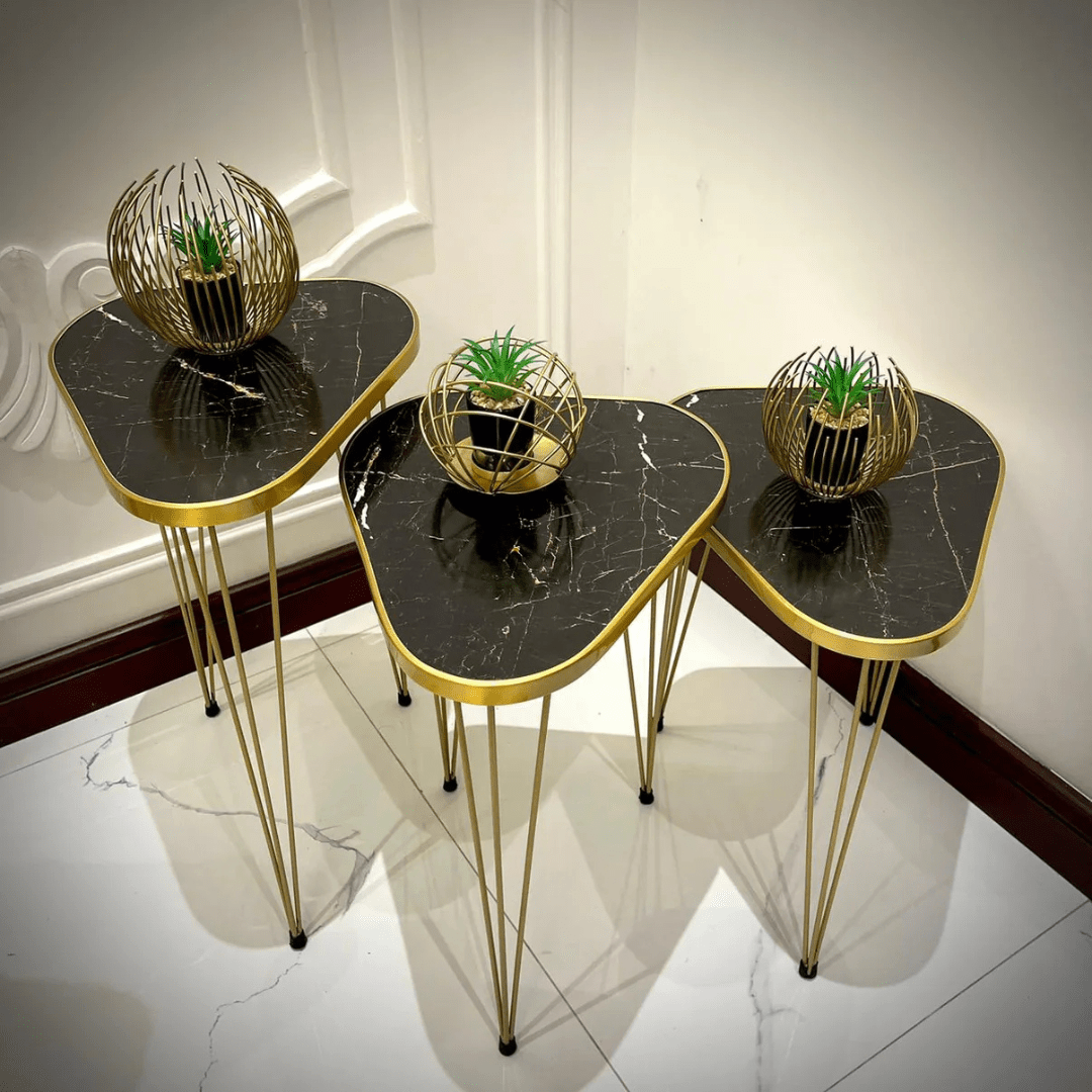 Triangle Shape Coffee Table - AlifdukanMini Supplier types here :)