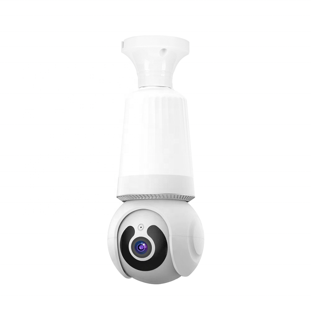V380 Pro Dual Light Bulb PTZ Indoor Wifi CCTV IP Camera Hallways Corridors Bedroom 2MP Wireless Bulb Light Camera - AlifdukanAlifdukan types here :)