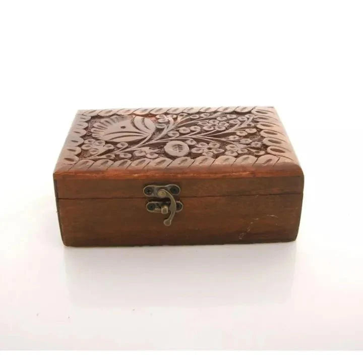 Wooden Jewellery Box Hand Crafted - AlifdukanAlifdukan types here :)